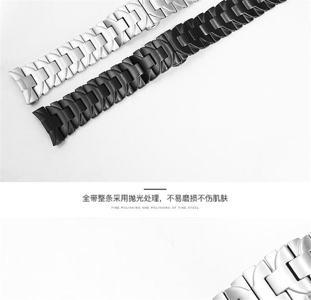 Stainless Steel Strap For Panerai Luminor PAM441 111 01316 Butterfly Buckle Band