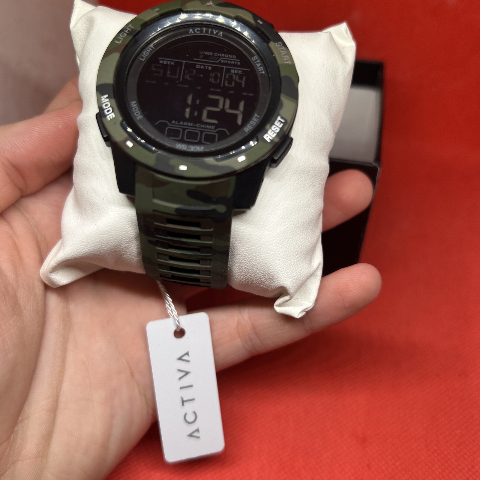 Activa X Invicta Men’s 45mm Camouflage Digital Watch (ACW8105MC-001 NEW Real