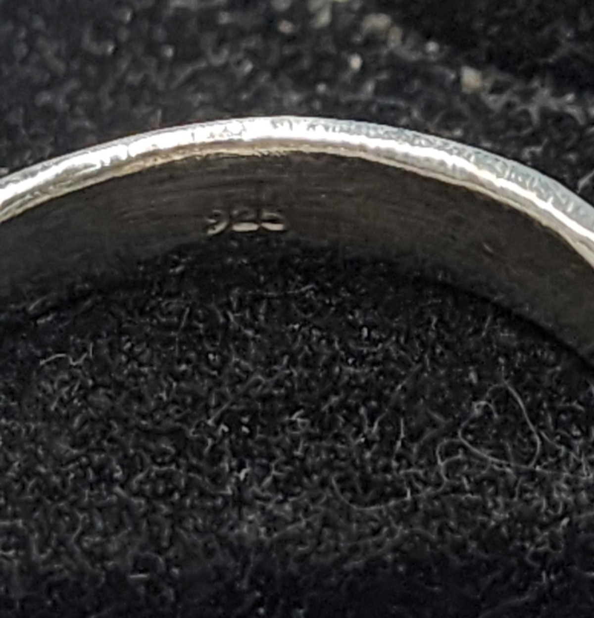 Shree Jaipur Sterling Silver Spinner Ring sz 10.75
