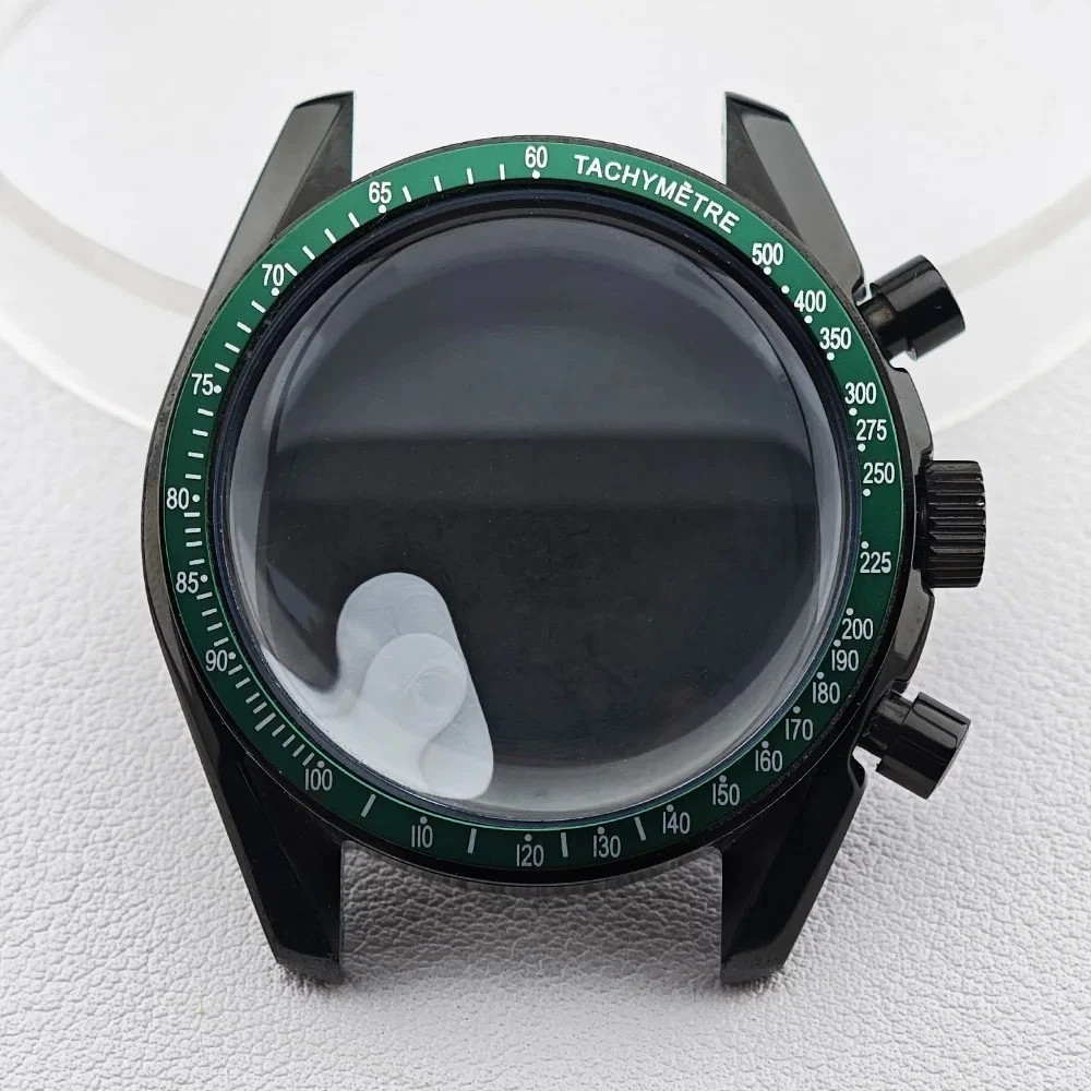 39.7Mm Men’S Watches Metal Case FIT VK63 Movement Case Watch Accessories Watch