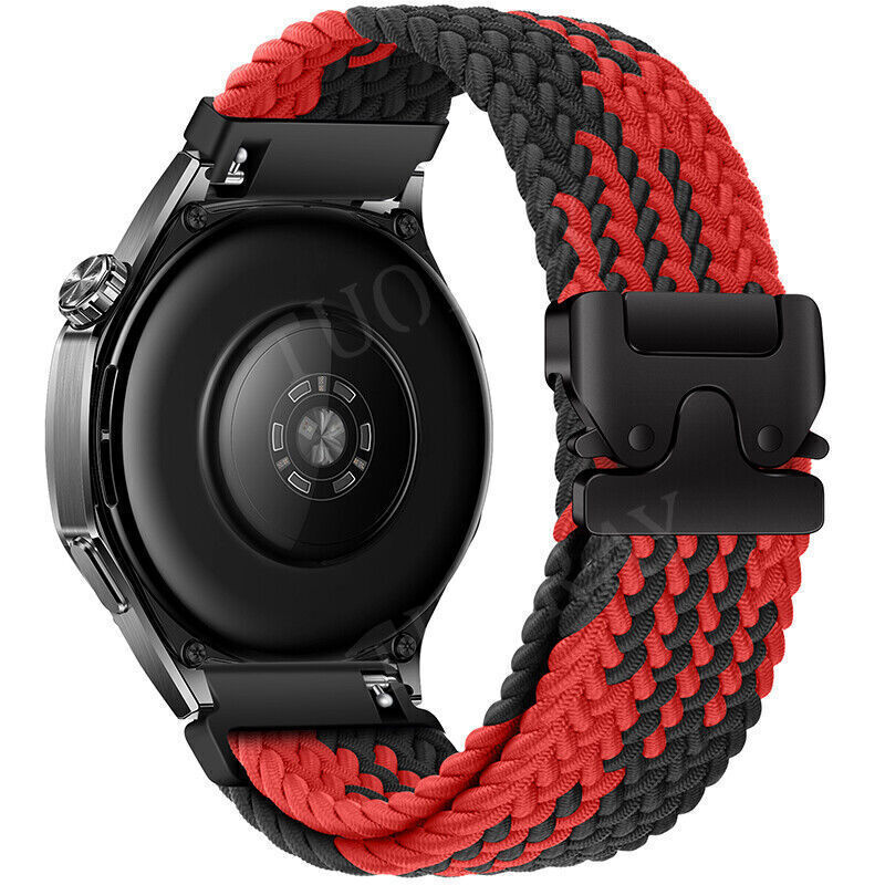 Braided Nylon Loop Watch Strap Band for Garmin Vivoactive 3S/4S/Venu 3S/2S/Rey