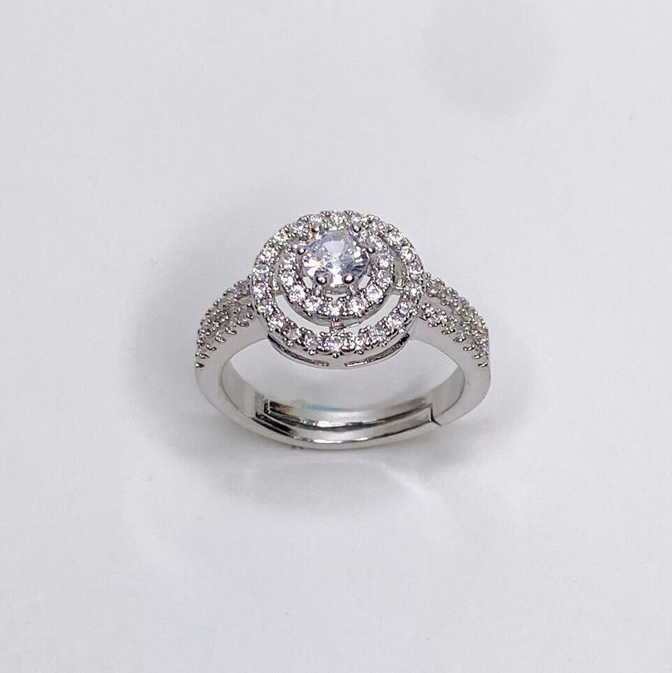  Adjustable Diamond Ring Free UK Delivery New