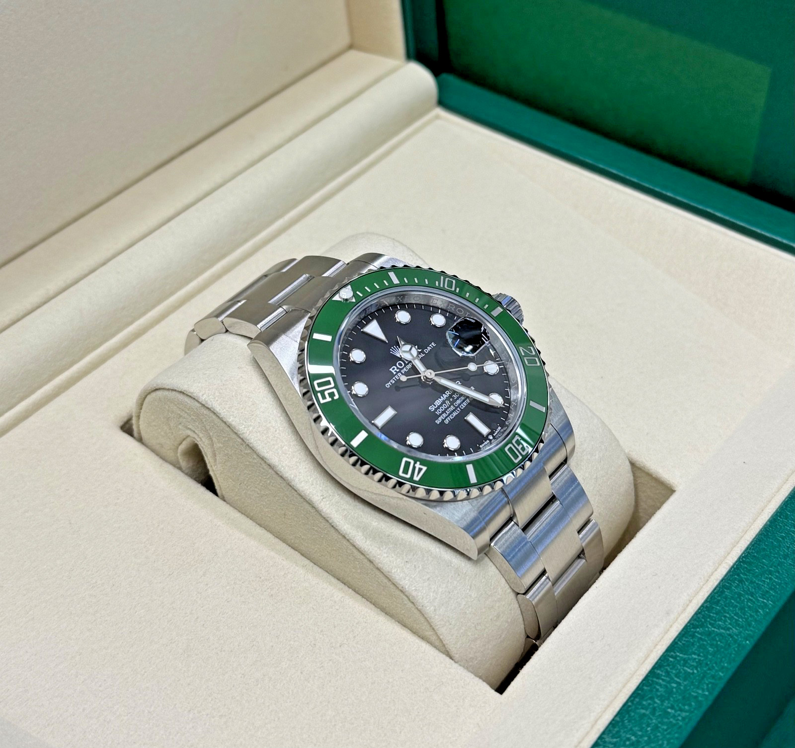 Rolex Submariner Starbucks Oyster Bracelet 126610LV Complete with 2025 Papers