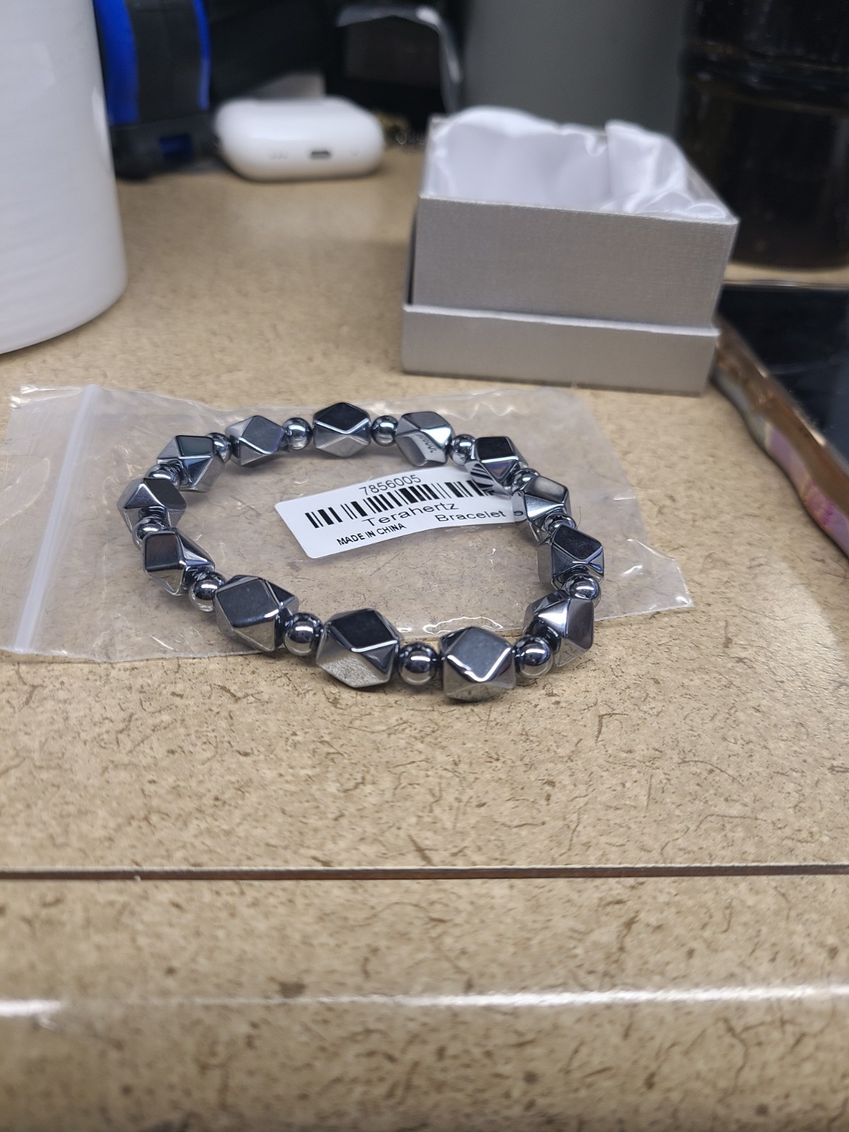 Terahertz 90.00 ctw Octagon Block Stretch Womens Bracelet (6.5-7In)