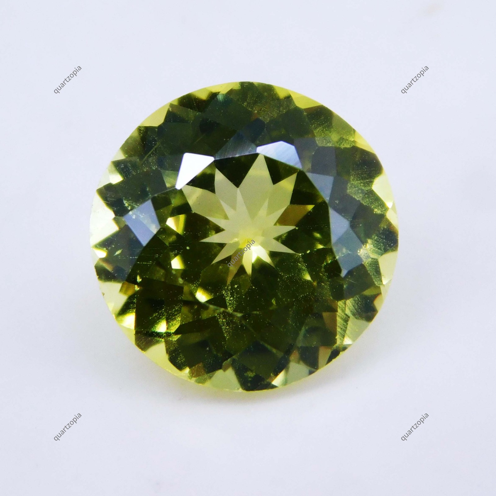 Rare 6.45 Cts Natural Yellow Sapphire Round Cut Certified Loose Gemstone