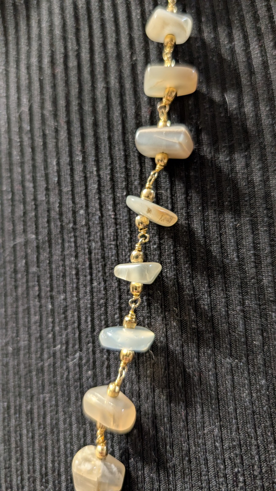 Women’s Stylish Artisan Boho Mixed Beaded Long Necklace 💛💚🤍🤎