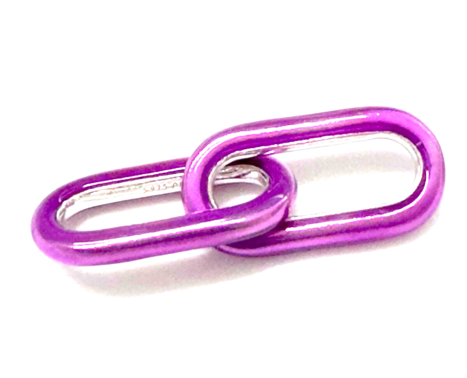 Authentic Pandora ME Styling Double Link Shocking Purple 799663C02