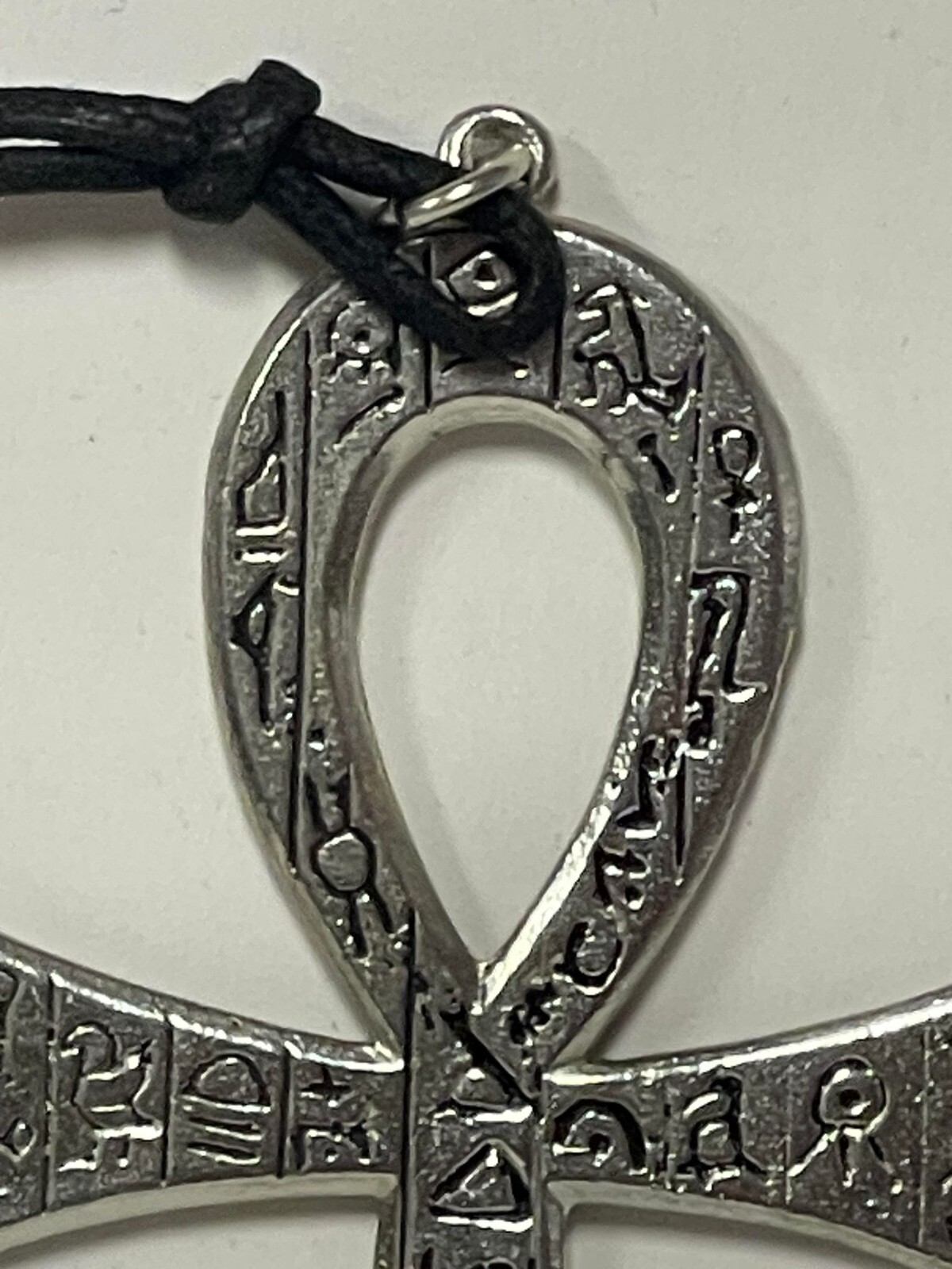 Ankh Cross “Real” Pewter Lead Free Large Pendant Necklace Made in USA Brand New