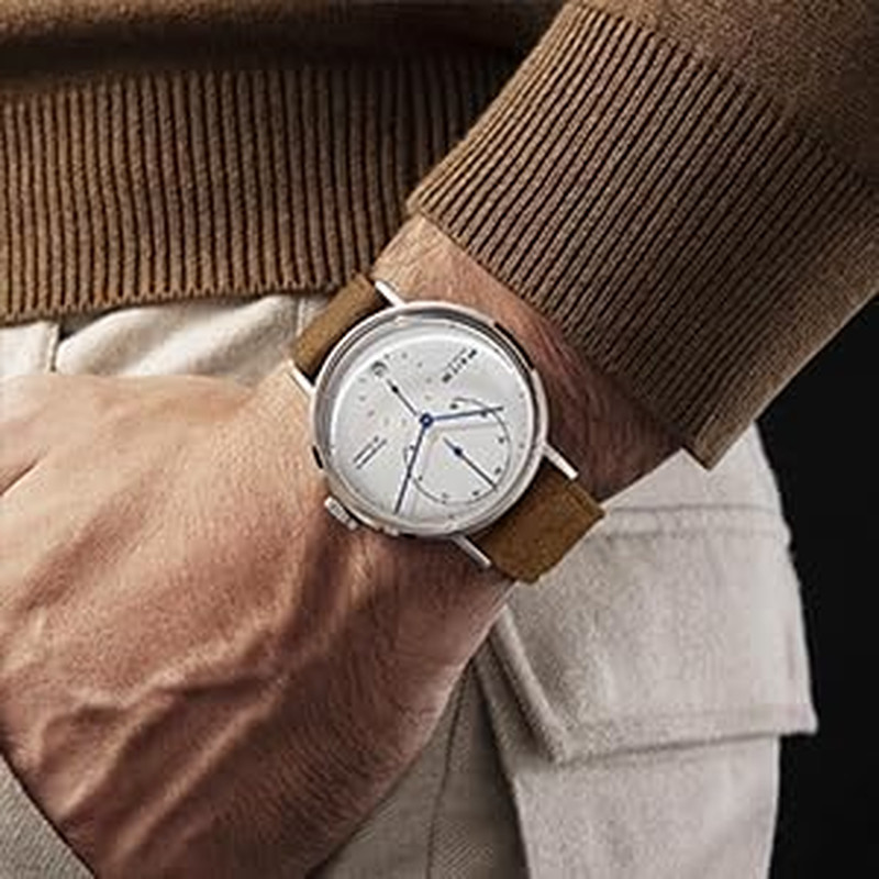 Bauhaus Men’s Automatic Waterproof Leather Dress Watch – FM202