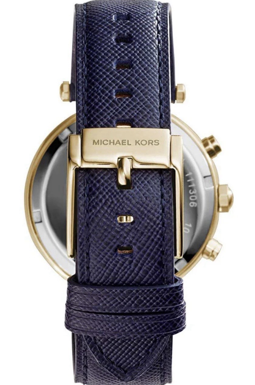 Michael Kors MK2280 Parker Chronograph Gold Dial Women’s Watch $
