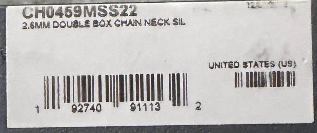 David Yurman Double Box Chain Necklace 925 Sterling Silver 2.6mm 20in