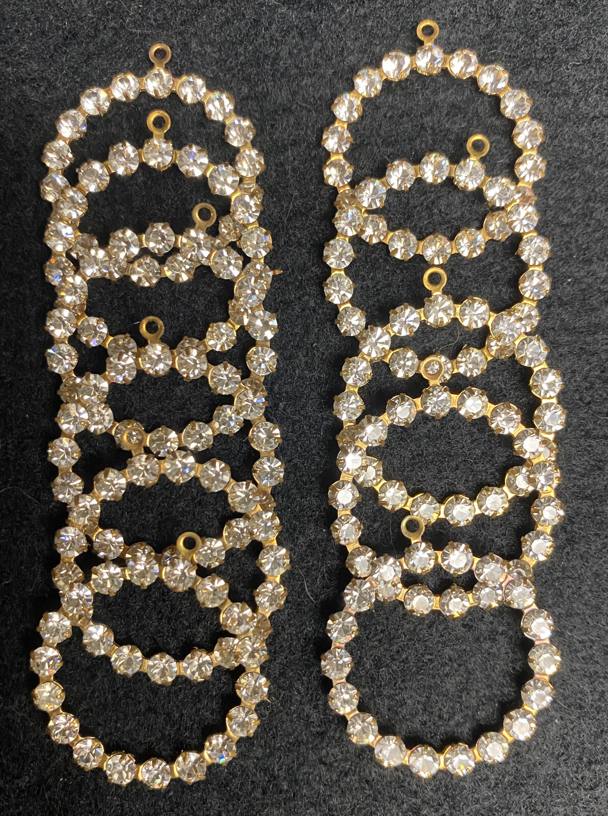 SWAROVSKI 24 PP Brass Rings for Jewelry Making or Crafting – 11 Pcs.