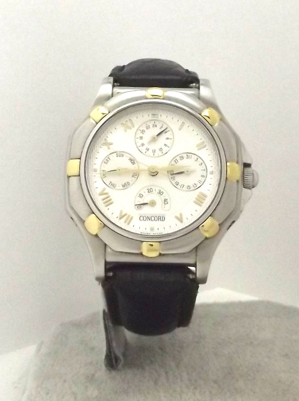 Concord – Saratoga – Two-Tone Stainless & Gold – Women’s Watch w/box ~#0154