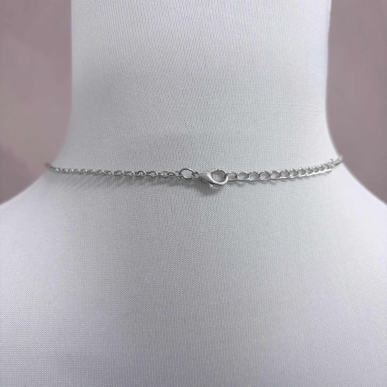 Silver Dainty Music Note Pendant Adjustable Necklace | 16″ + 2″ Extender