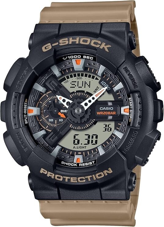 CASIO G-SHOCK GA-110TU-1A5JF Tough Watch Domestic Version Khaki JDM 2024 Gift