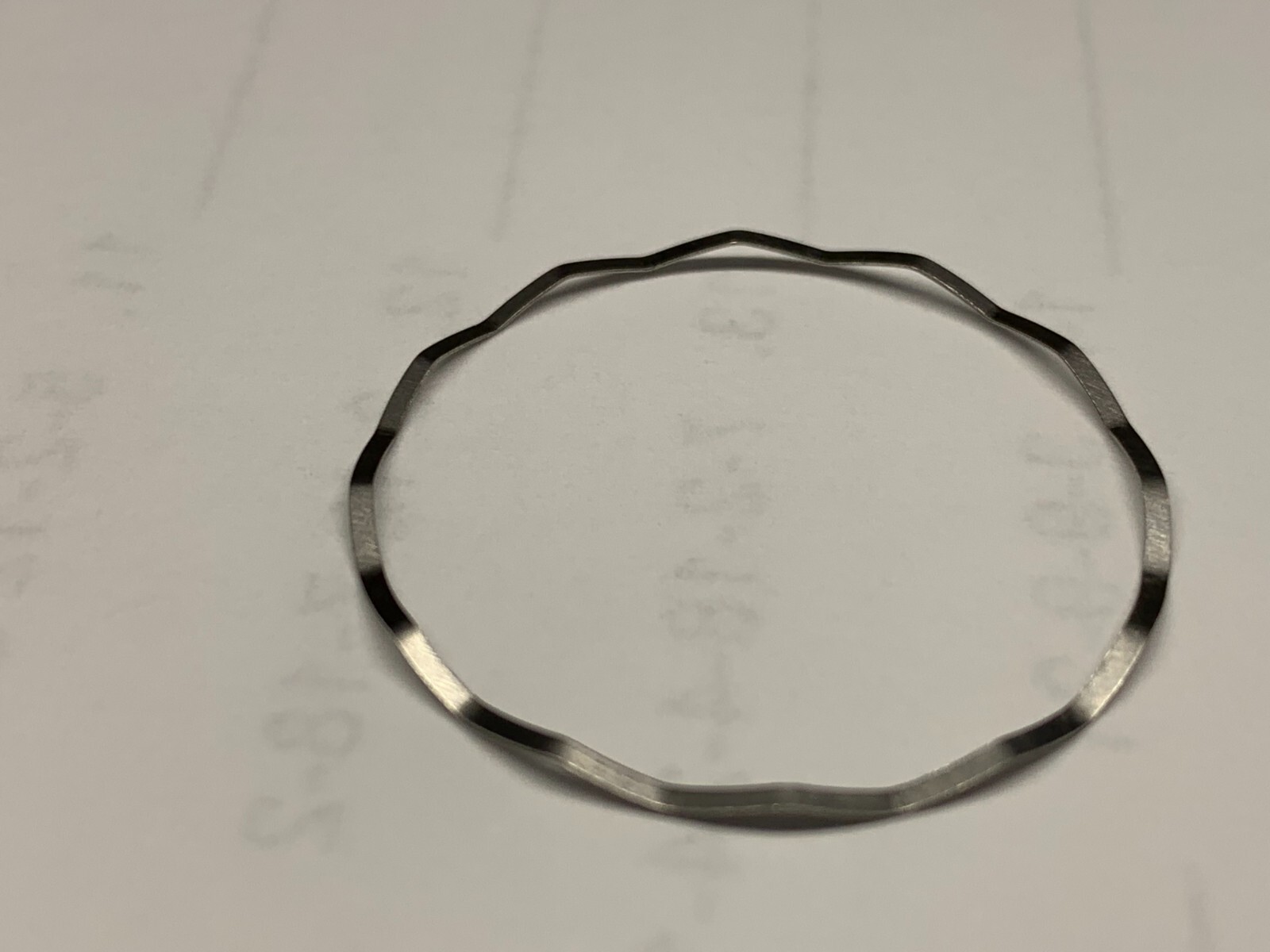 29.5mm Metal Watch Movement Spacer Ring Circle For Seiko NH35 NH36