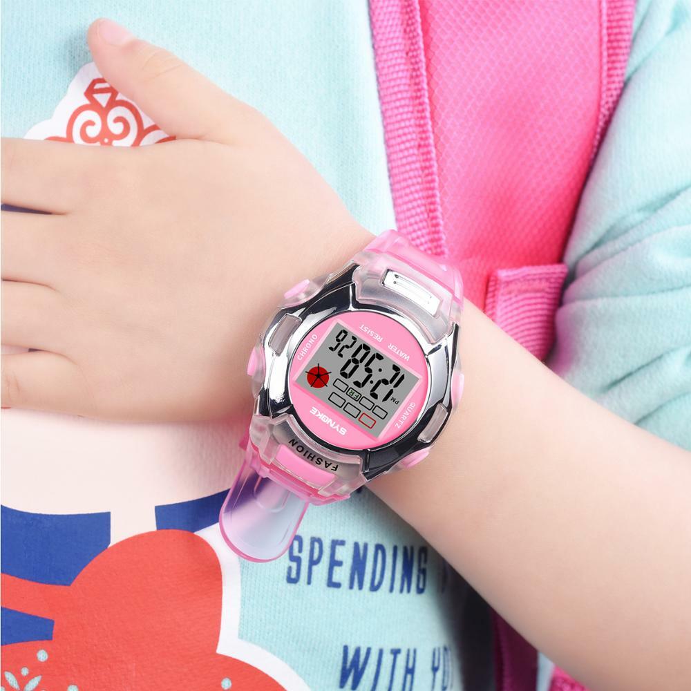 Kids Digital Watches for Girl Boys 3ATM Waterproof Multi-Functional WristWatches
