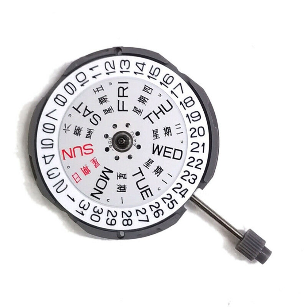 Quartz Watch Movement Sliver 3 Hands Replacement For MIYOTA GM02 GM00 Watch N