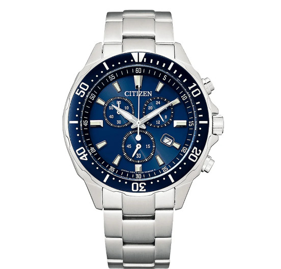 Citizen Men’s Metal Eco-Drive VO10-6772F watch