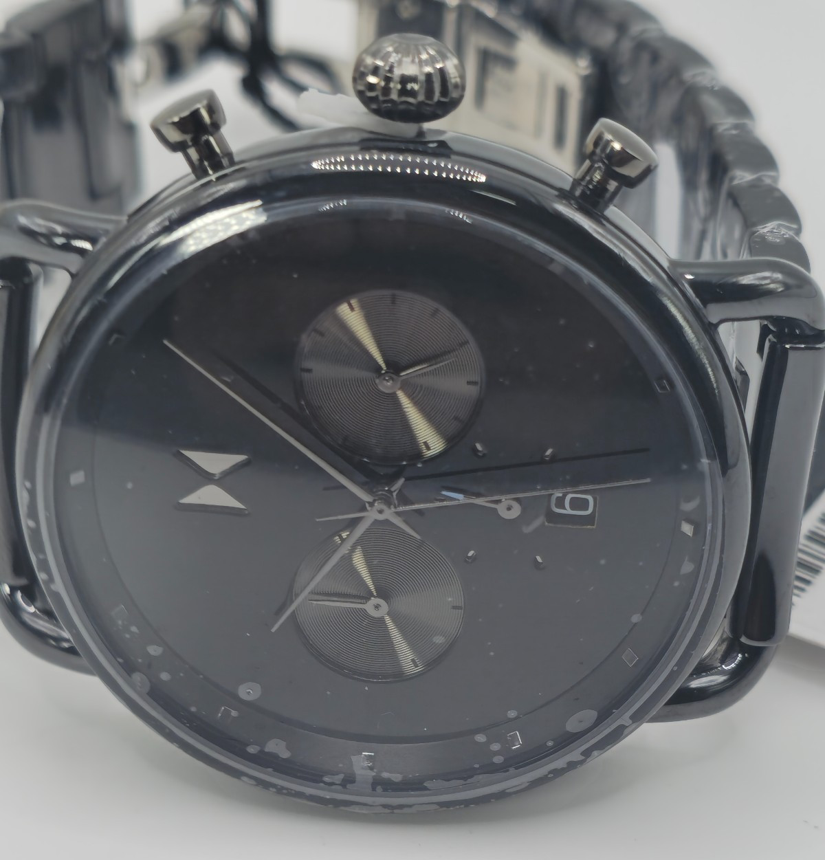 MVMT Black Ceramic Chronograph Men’s Watch Date 3 Bar Japan Movement