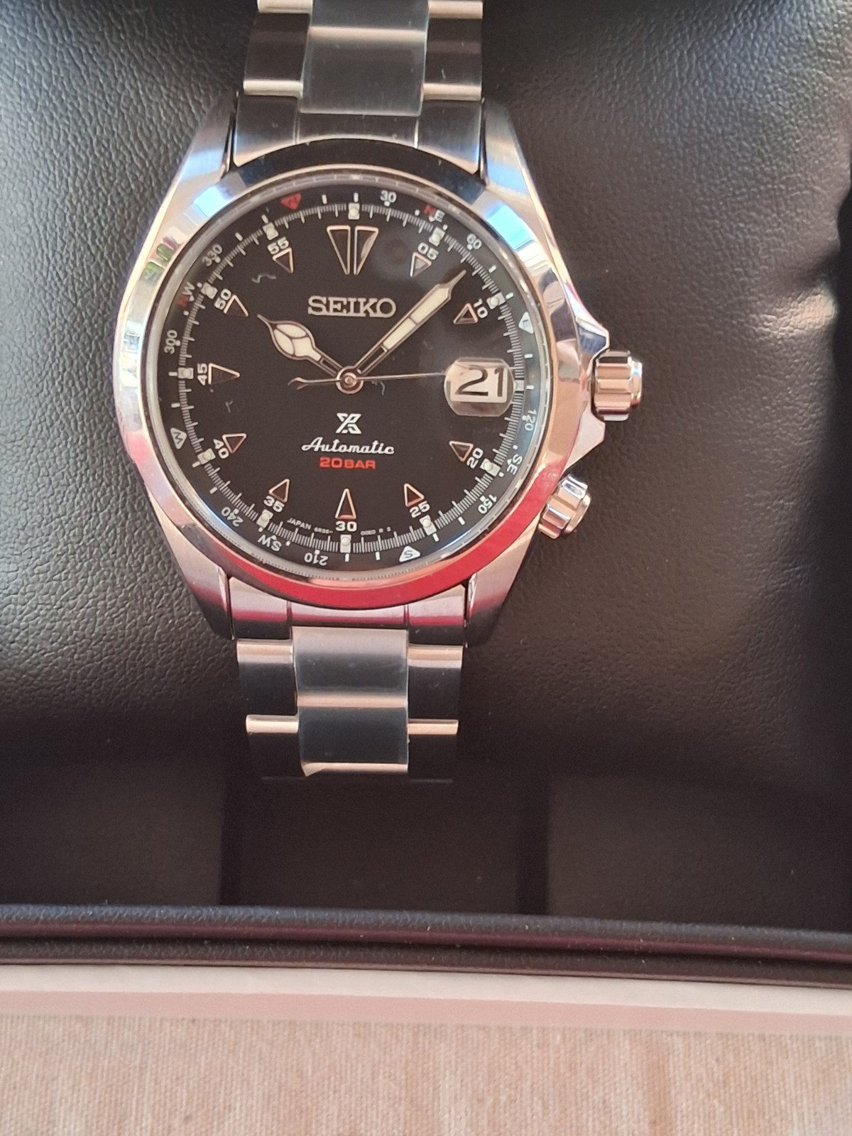 Seiko Men’s Prospex Alpinist Automatic Watch SPB117J1