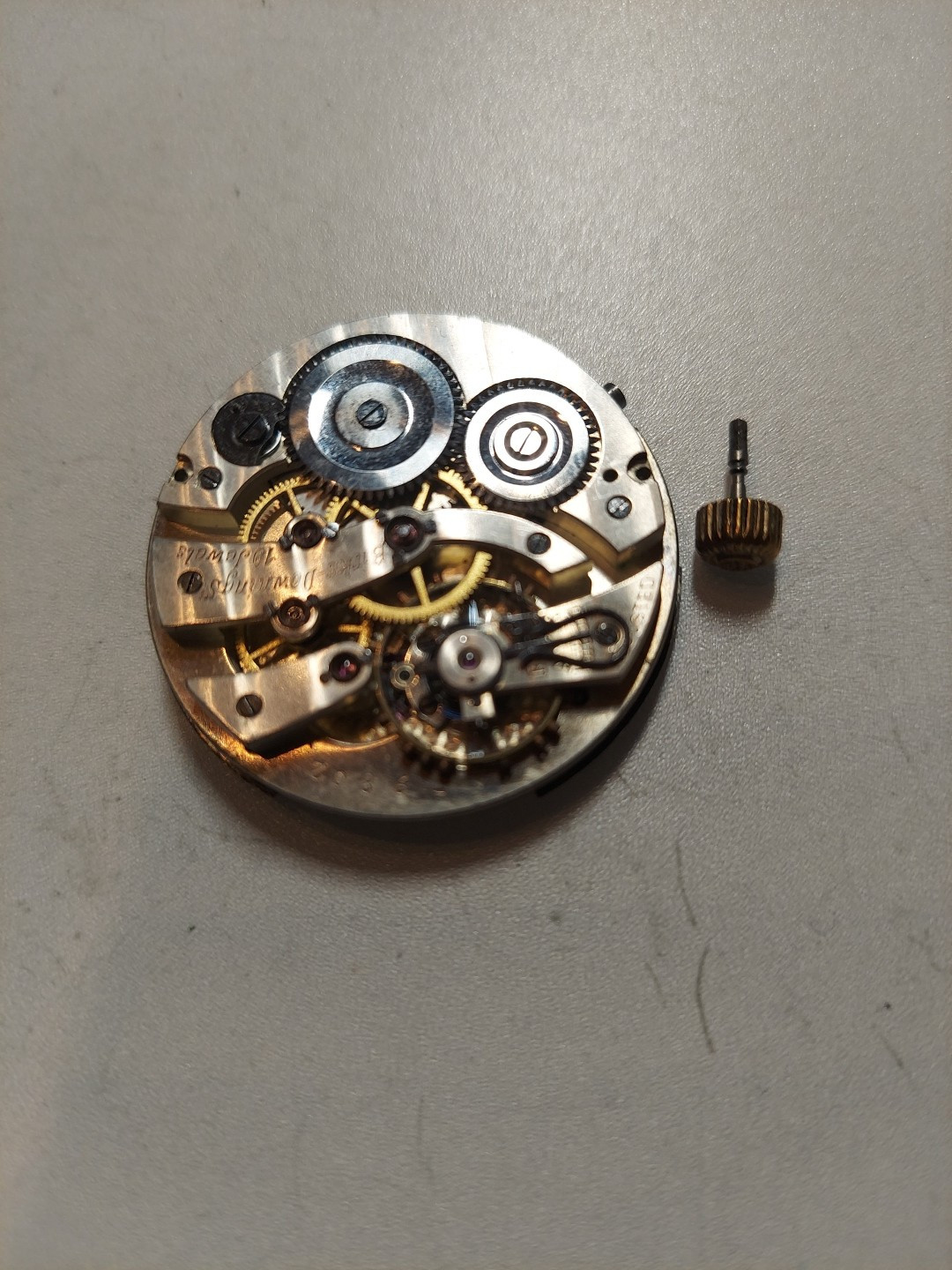 Henry Birks And Soon For Birks-downing 19 Jewels Swiss Mens Pocket Watch…