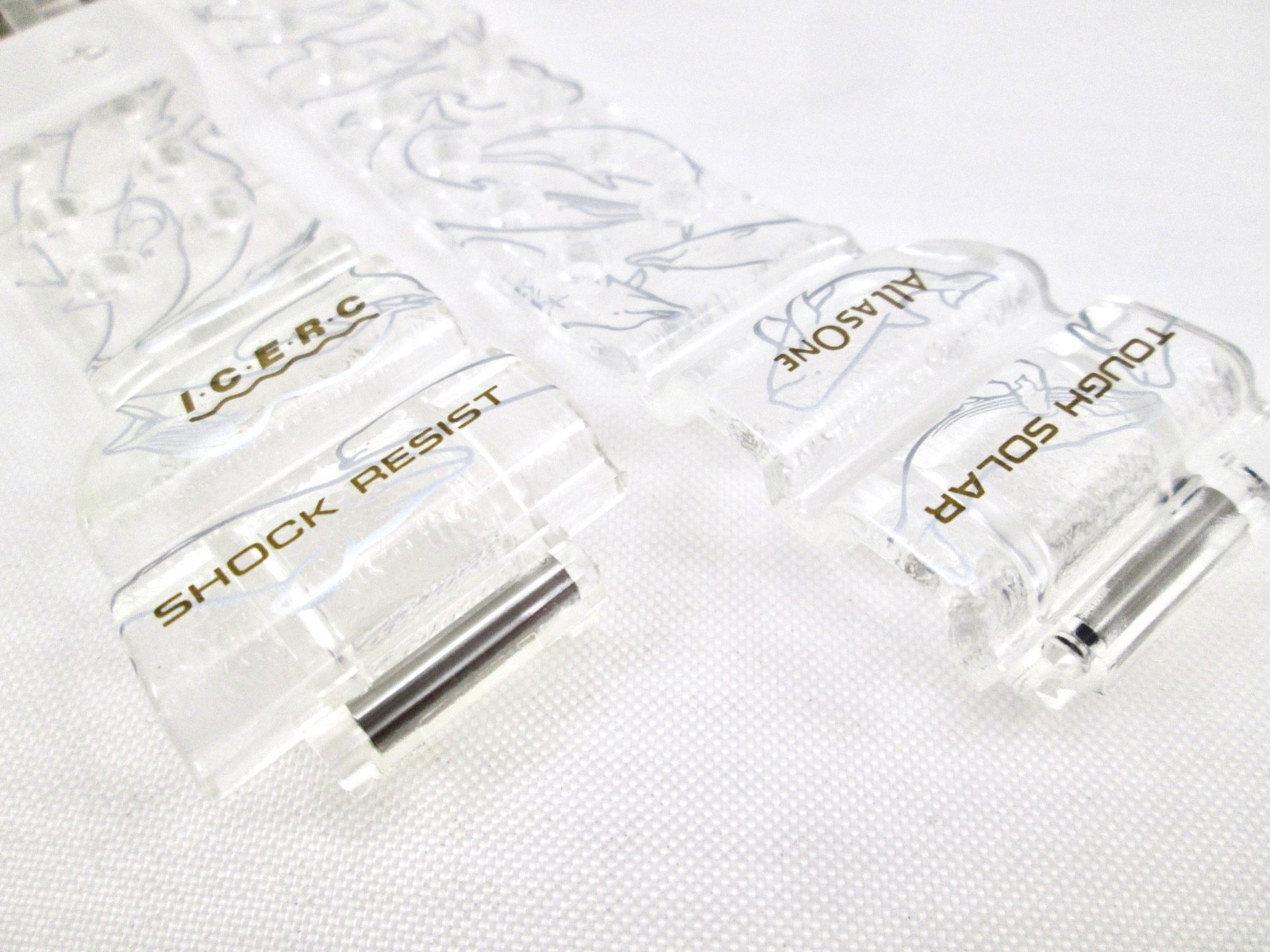 Casio G-Shock Frogman I.C.E.R.C GF8251K GF-8251K-7 watch band clear translucent