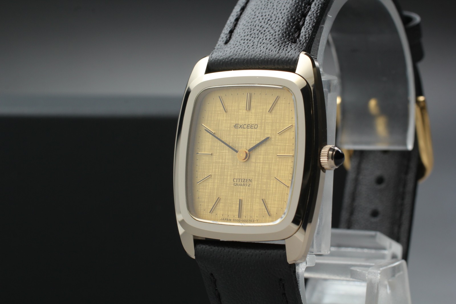 Vtg 1981 [Near MINT] Citizen Exceed 4-104960 Quartz TA Tank Womens Watch JAPAN