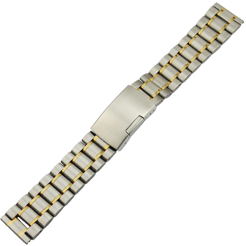 316L Pure Solid Stainless Steel Watch Strap Band 14 16 18 19 20 21 22 24 26mm