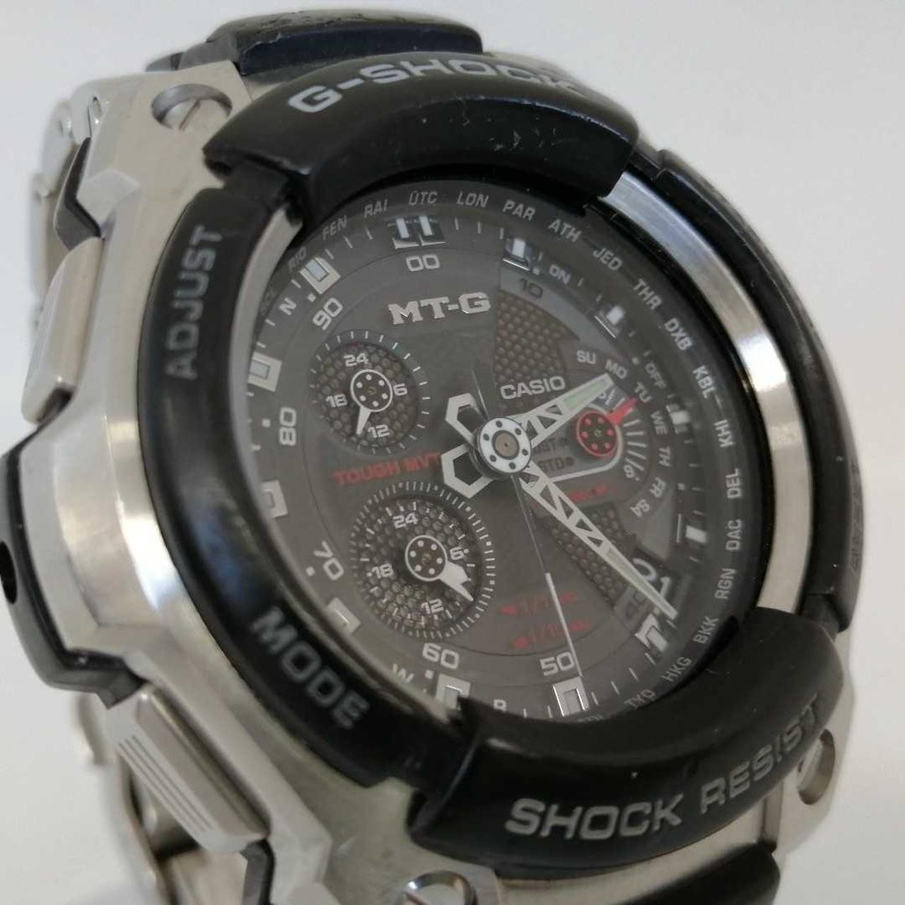Solar Radio Controlled Watch Model G SHOCK MTG 1100 CASIO