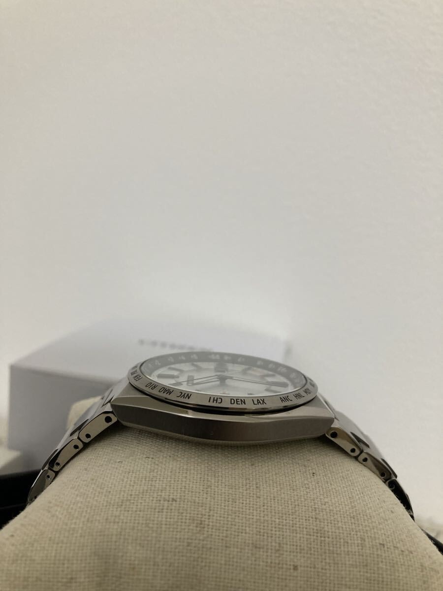 Citizen Men’s Attesa Actline Titanium Radio Solar Full Link CB0210 54A