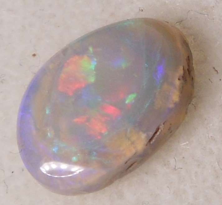 1.80ct Australian Opal 11.6x8x3mm Freeform Shape cabochon Lightning Ridge
