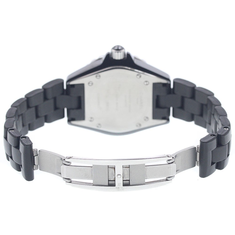 CHANEL J12 H0681 Black ceramic date black Dial Quartz Ladies Watch_946665