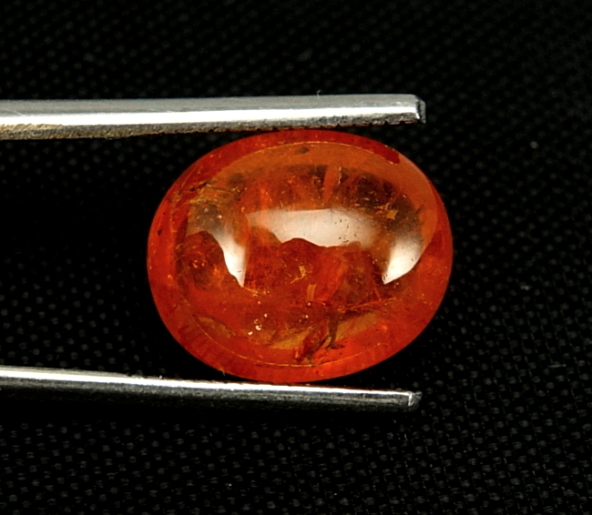 Shola Genuine 7.27 Ct Natural Orange Spessartine Mandarin Garnet from Namibia