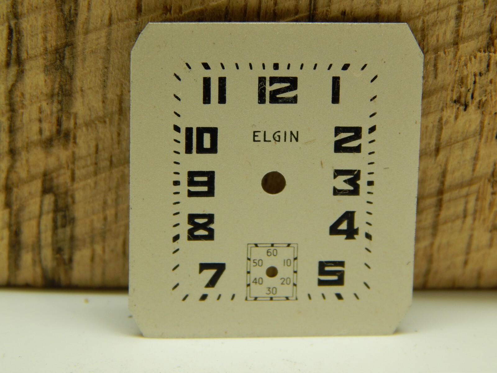 Beautiful Elgin 24.7mm Watch Dial “For Reconditioned Watches” Circa 1920s or 30s