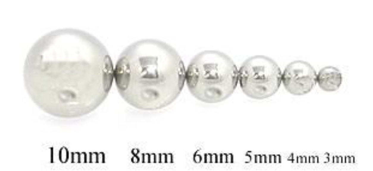 10g Big Ball 6 8 10mm Build Your Own Pressure Barbell Guiche Frenum VCH Ring Hot