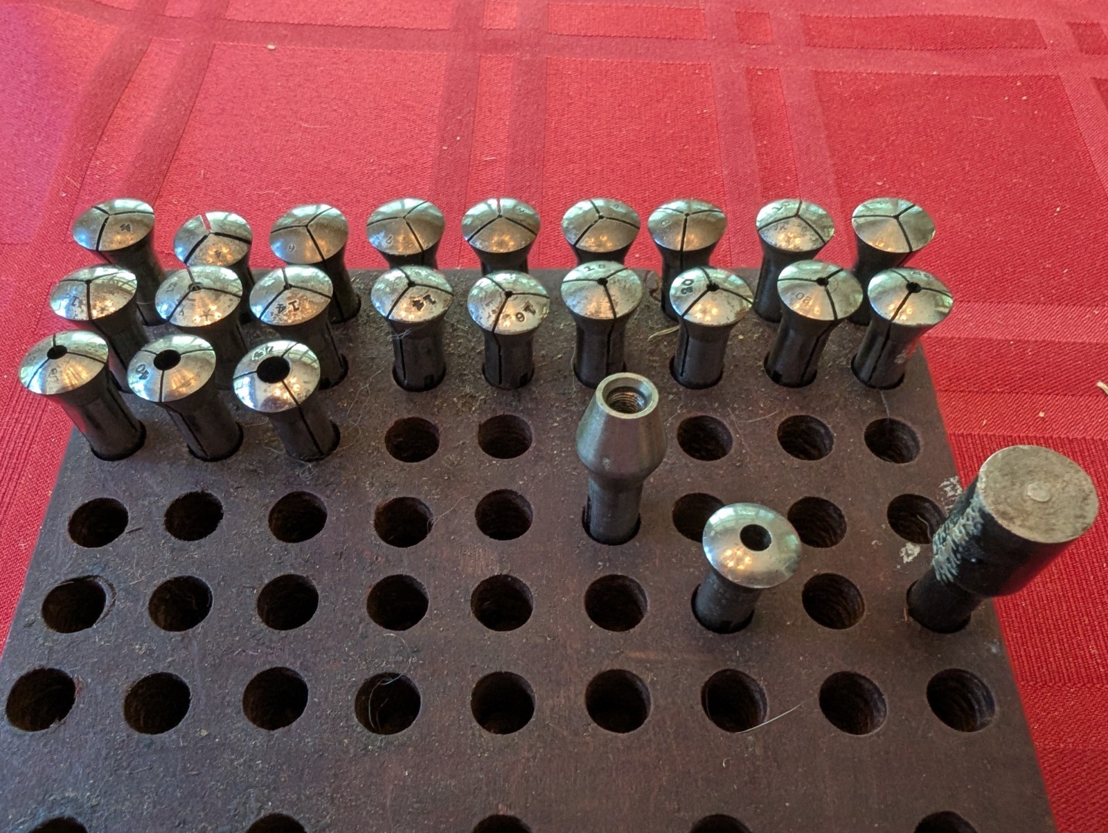 Derbyshire Watchmaker Lathe Collets Various Sizes