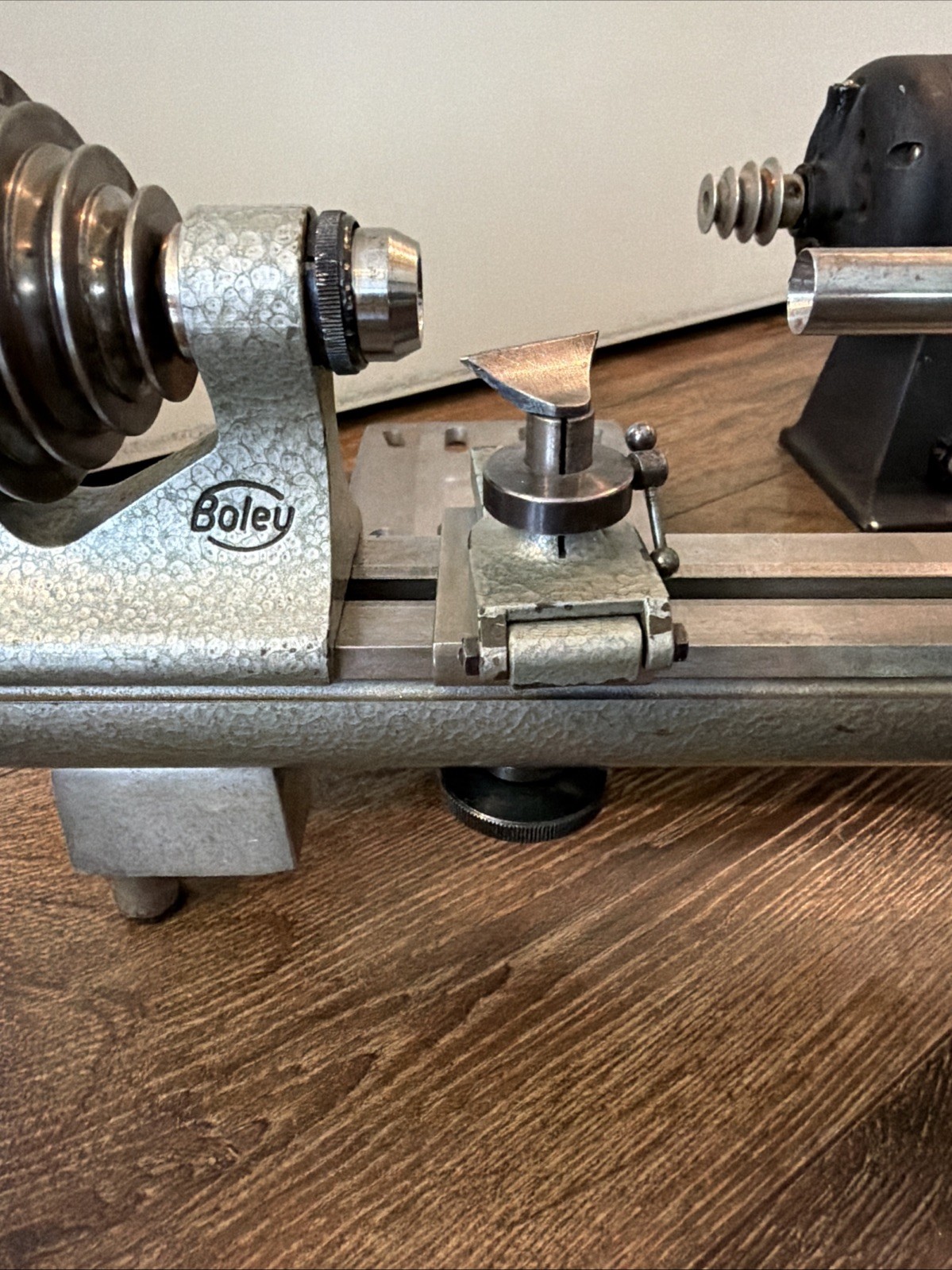 Boley 8mm Collet Jewelers Watchmakers Lathe Motor & Borel base