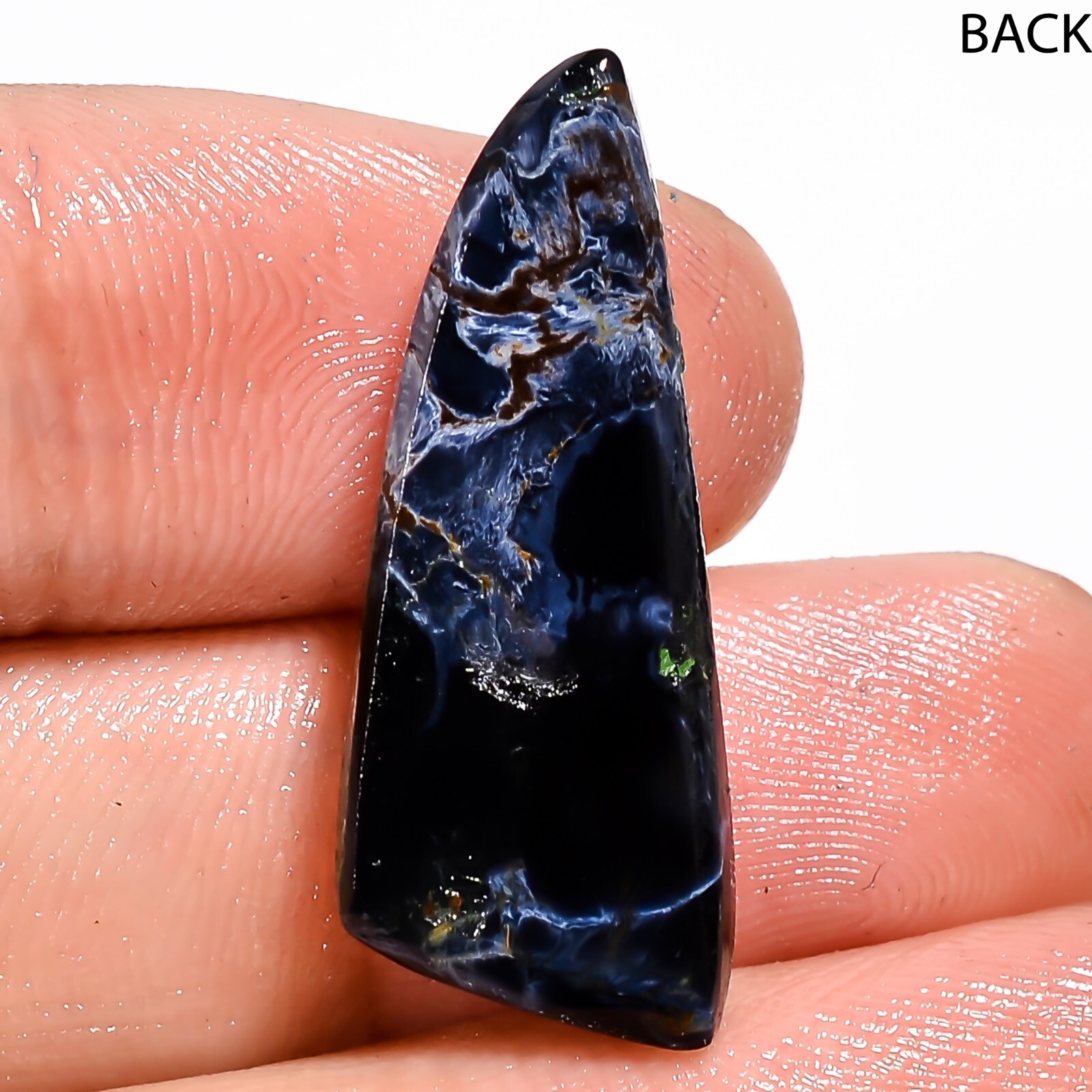 Grey PIETERSITE 13.45 CTS Natural Fancy Cabochon 11X28X5mm Loose Gemstones BC-63