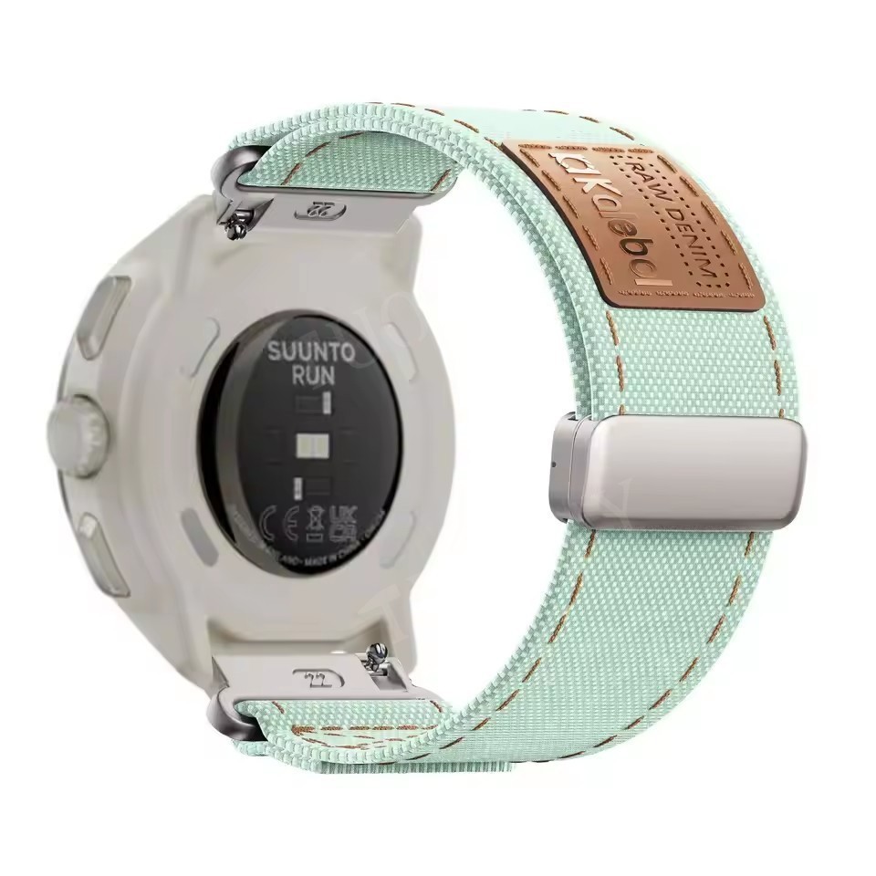 Magnetic Nylon Watch Band Strap for Amazfit GTS GTR 4 3 2 2e Mini 42/47mm