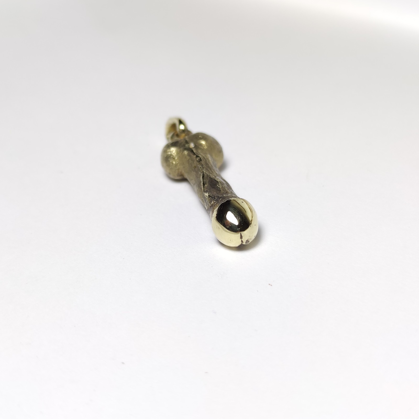 Phallus Pendant Ancient Erotic Jewelry Handmade Men Birthday Gift Idea