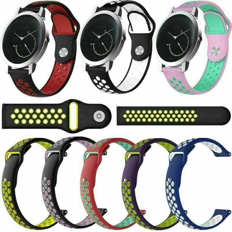 Silicone Band Sports Wristband Strap Bracelet For Withings Steel HR 36mm& 40mm