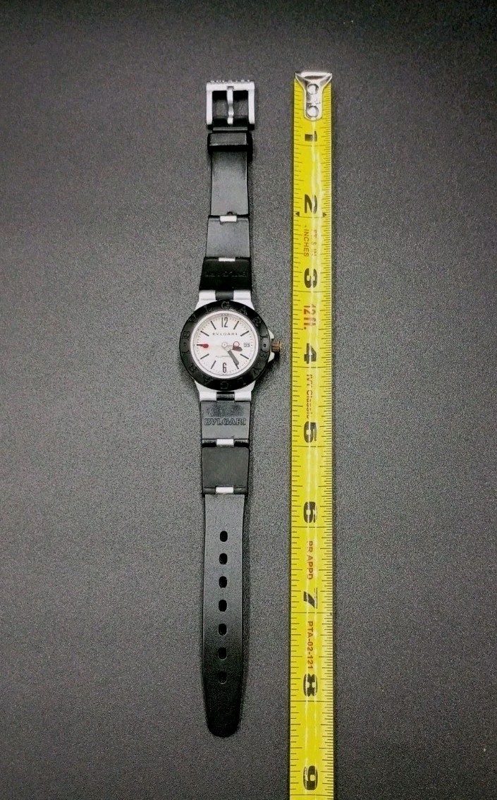 BVLGARI Aluminum AL38A Aluminum Swiss Watch