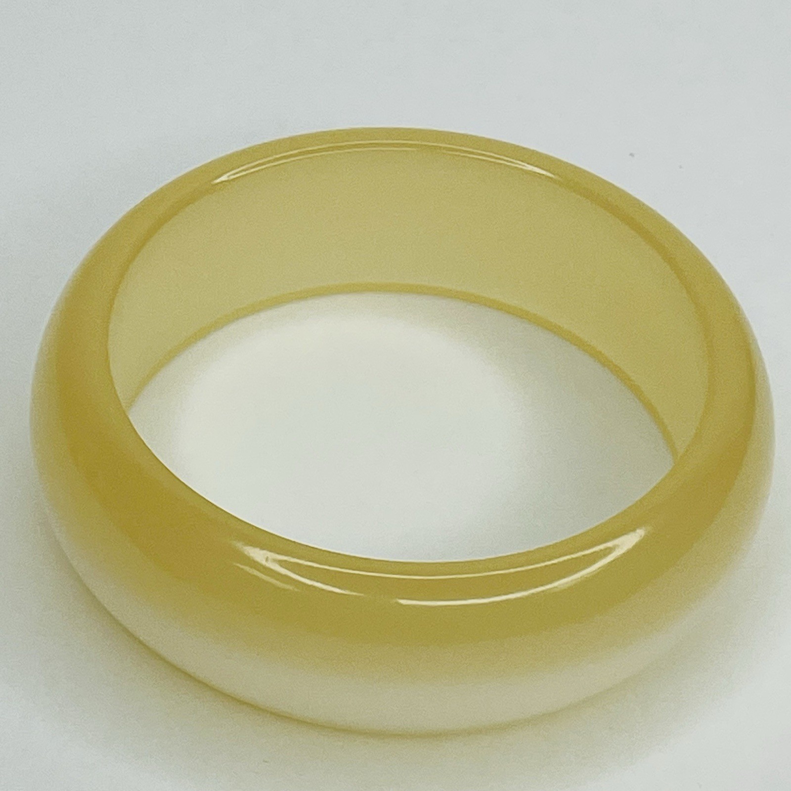 Vintage Avon Luminesque Lucite Bangle Bracelet Black Cream Moonglow Lot