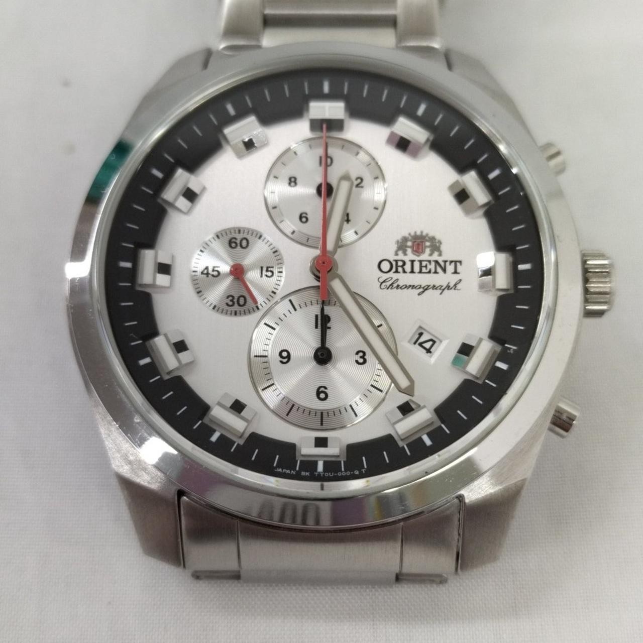 Orient Chronograph Quartz Watch Wrist 19cm/7.5in