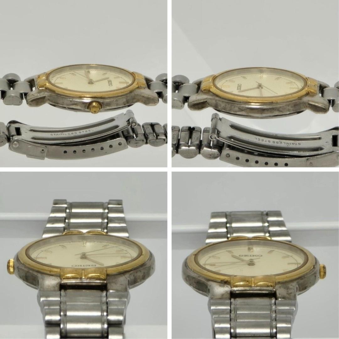 SEIKO V701-A090 Two-Tone Quartz Men’s Watch Non-Working
