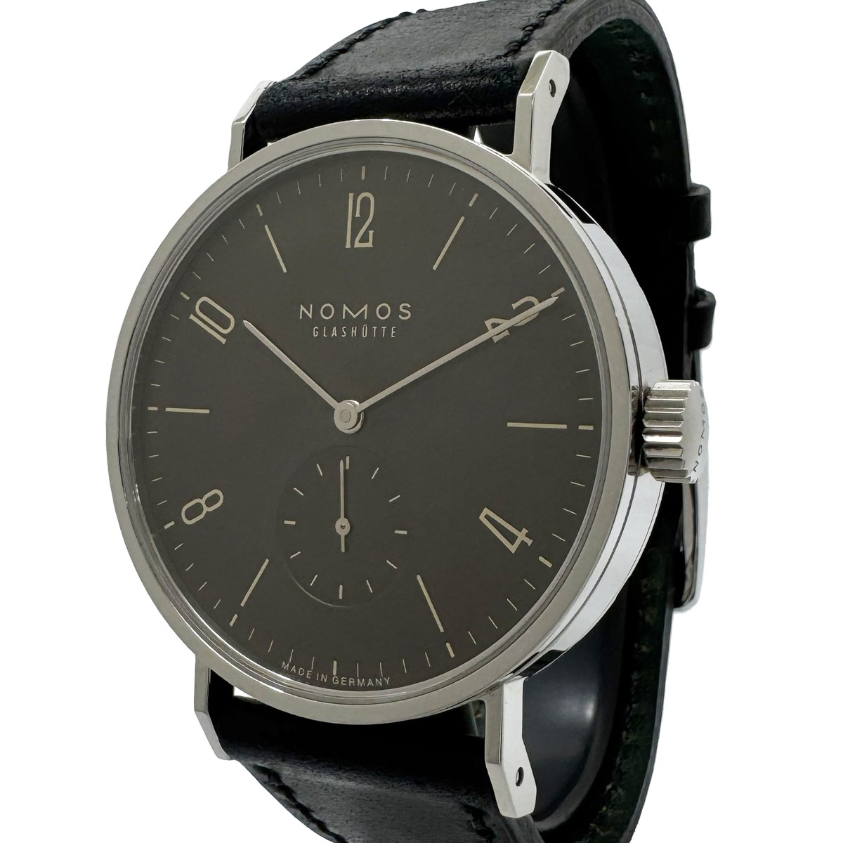 NOMOS Tangomat Ruthenium 603 Automatic 38mm Small Seconds Gold Brown Dial