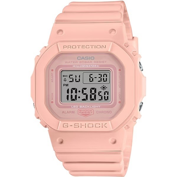 New Casio G SHOCK GMD S5600BA 4JF Pink Compact Slim Digital 20 ATM Water Resista