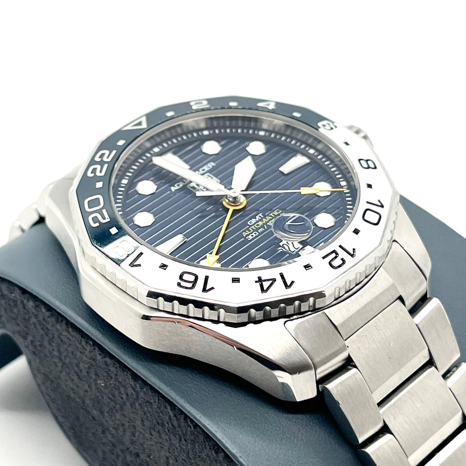 TAG Heuer Aquaracer Professional 300 GMT WBP2010 43mm Automatic Watch
