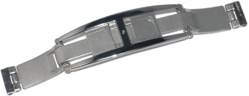 Stainless Steel Push Button Butterfly Deployment Watch Clasp Buckle 7.5×12 mm